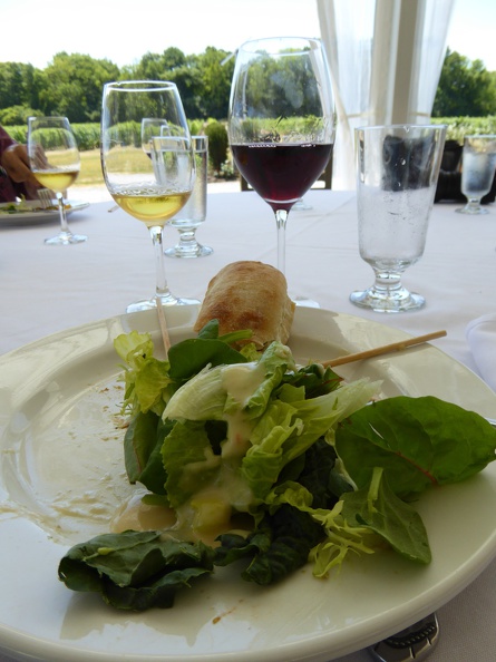 Lunch impressions at Ch teau des Charmes