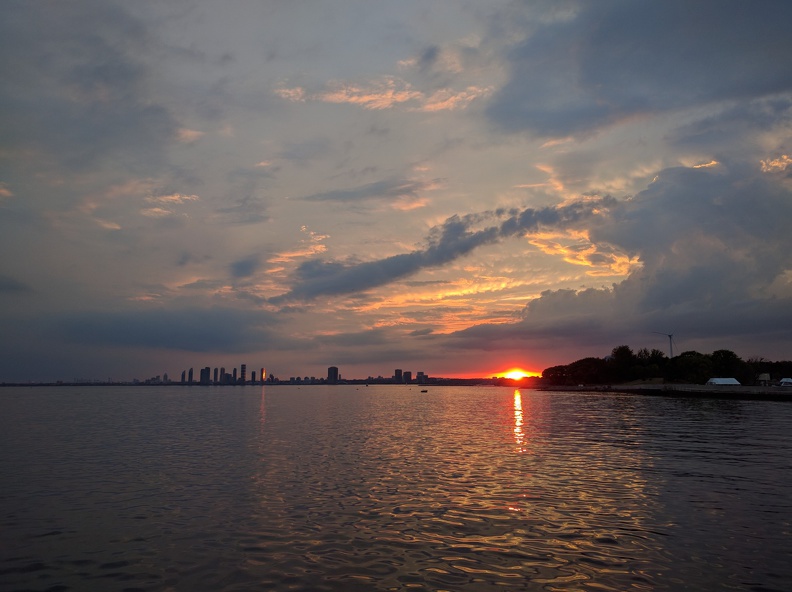 Sunset near Toronto