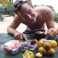 2012-09-28 005.JPG -- I took loads of fruits with me, a bit of luxury is necessary.