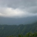 P1030970.JPG -- Dark clouds over the ridges of Hakusan