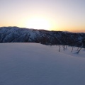 P1050984.JPG -- At the top of Shirataniyama, just 5min before sunrise, perfect!