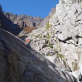 2014-10-20 011.JPG -- Fix ropes lead to the beginning of the tail ridge