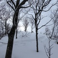 P1000969.JPG -- Along the ridge through deep snow