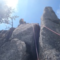 060.jpg -- Climbing on Eboshi-iwa