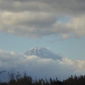  -- While returning the view onto Fuji opened up for a moment